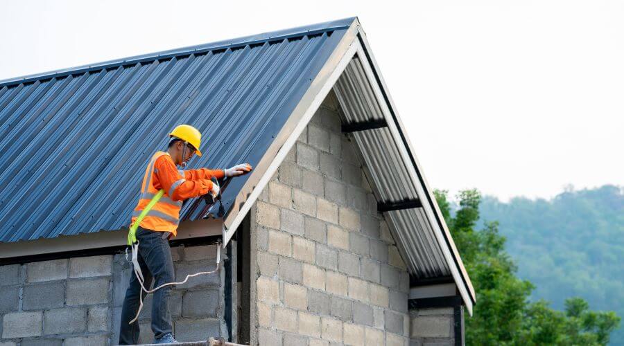 Professional metal roof installation in Lititz, PA